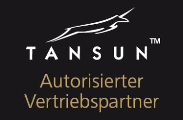TANSUN SORRENTO TRIPLE IP in Weiß mit wetterfester Vertikalröhre 3x 1,5 KW