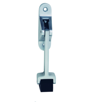 Türfeststeller klappbar. silber 1060