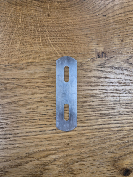Edelstahl-Plättchen für Holzrollläden – 73 mm