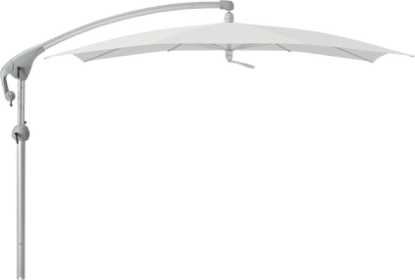 PENDALEX P+ 285x230cm 10 teilig Aluminium natureloxiert mit Volant