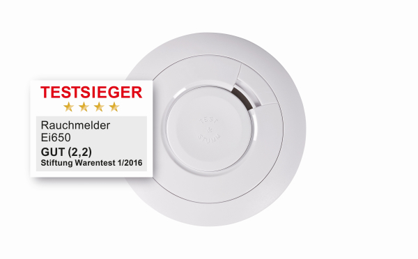 Rauchwarnmelder Ei650iW funkvernetzbar