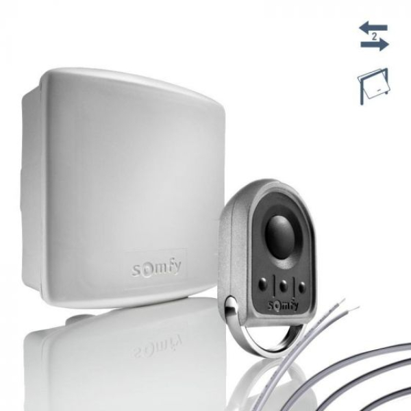 Somfy 1870381  Somfy Funkset io zur Nachrüstung für alle Torantriebe inkl. 1 Handsender