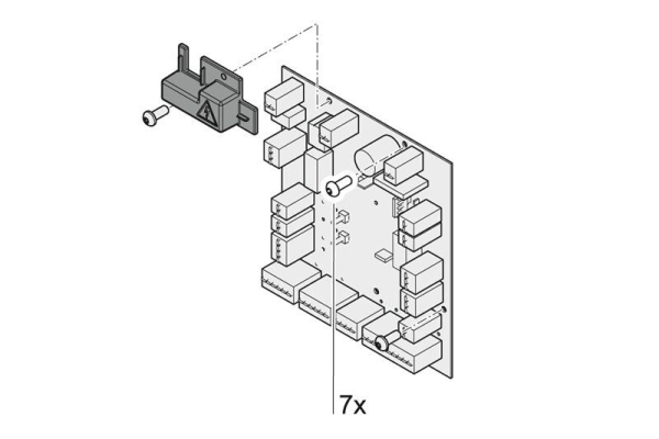 Sommer S10822-00001 Platine Steuerung tiga+ 50Hz